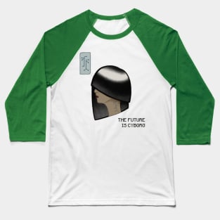 The Futurist (with scan lines) Baseball T-Shirt